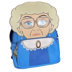 Golden Girls Sophia Cosplay Loungefly Mini Backpack Blue Bag